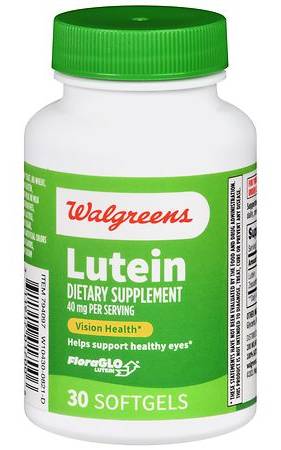 Walgreens Lutein 40 mg Softgels (1.28 oz)