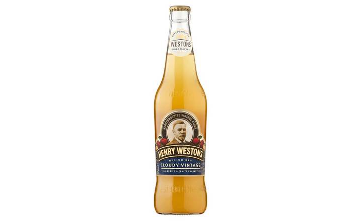 Henry Westons Cloudy Cider Bottle 500ml (399050)