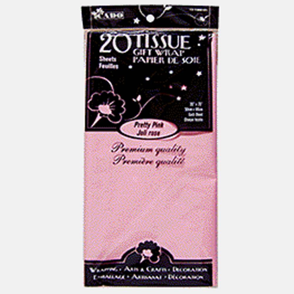 Feuilles de papier de soie joli rose,x20