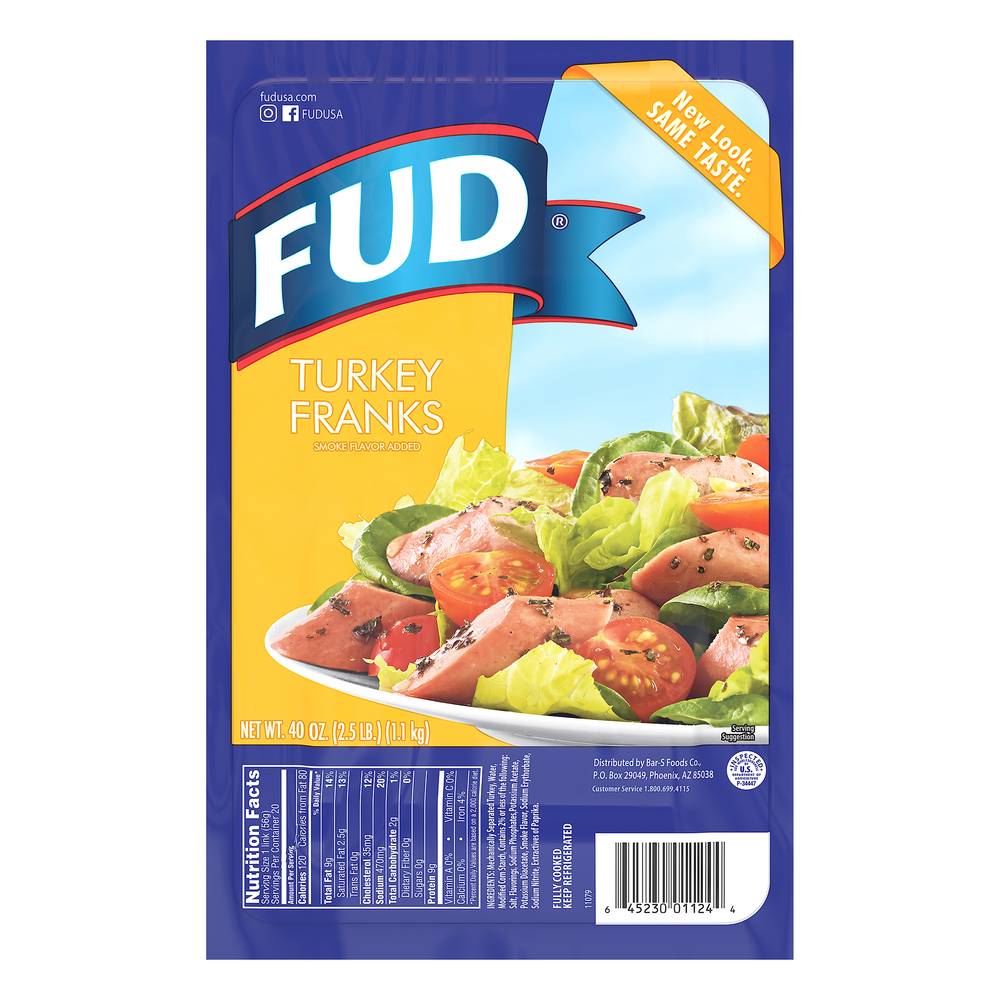 Fud Turkey Franks