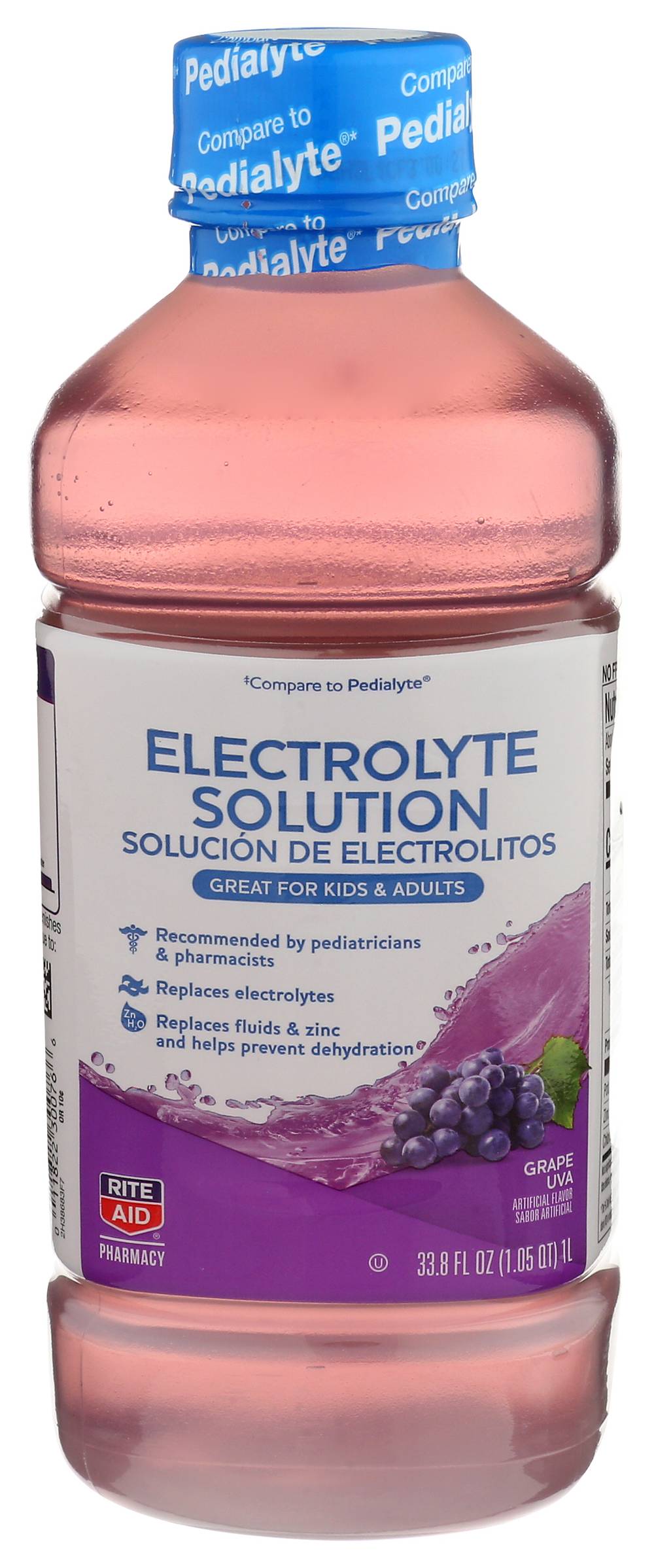 Rite Aid Pharmacy Pediatric Electrolyte Grape (33.8 oz)