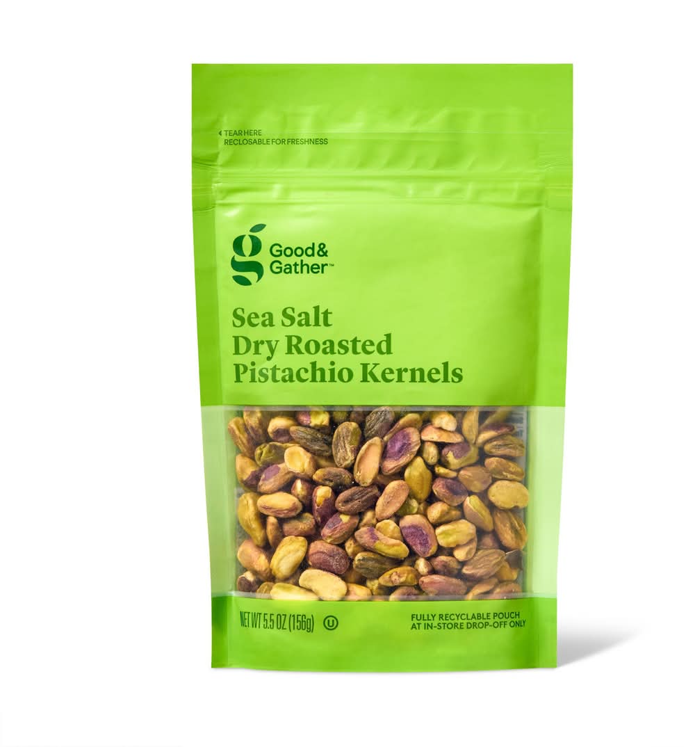 Good & Gather Dry Roasted Pistachio Kernels, Sea Salt (5.5 oz)