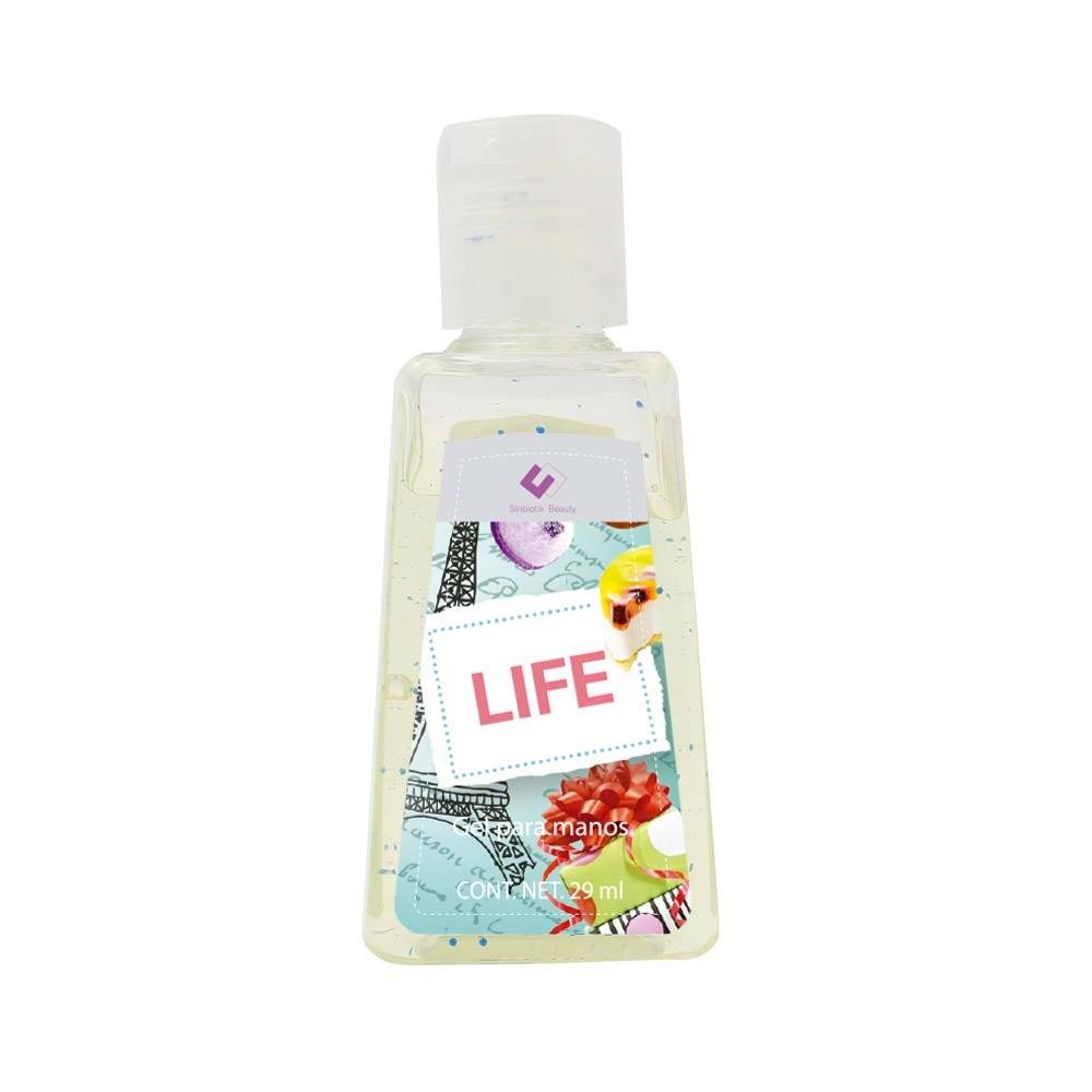 Sinbiotik beauty gel para manos life (botella 29 ml)