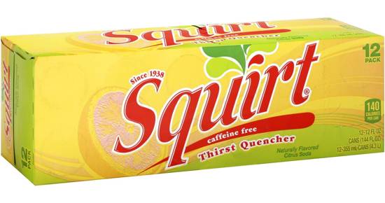Squirt 12 Pack 12oz Cans