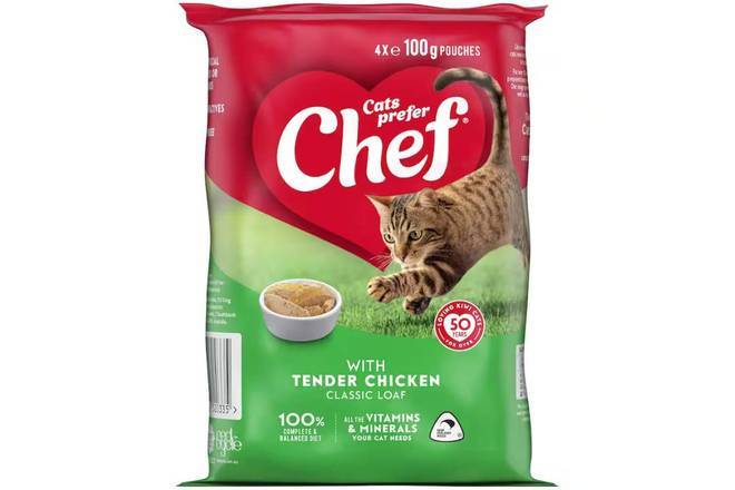 Chef 100g 4pk Pouch Tender Chicken