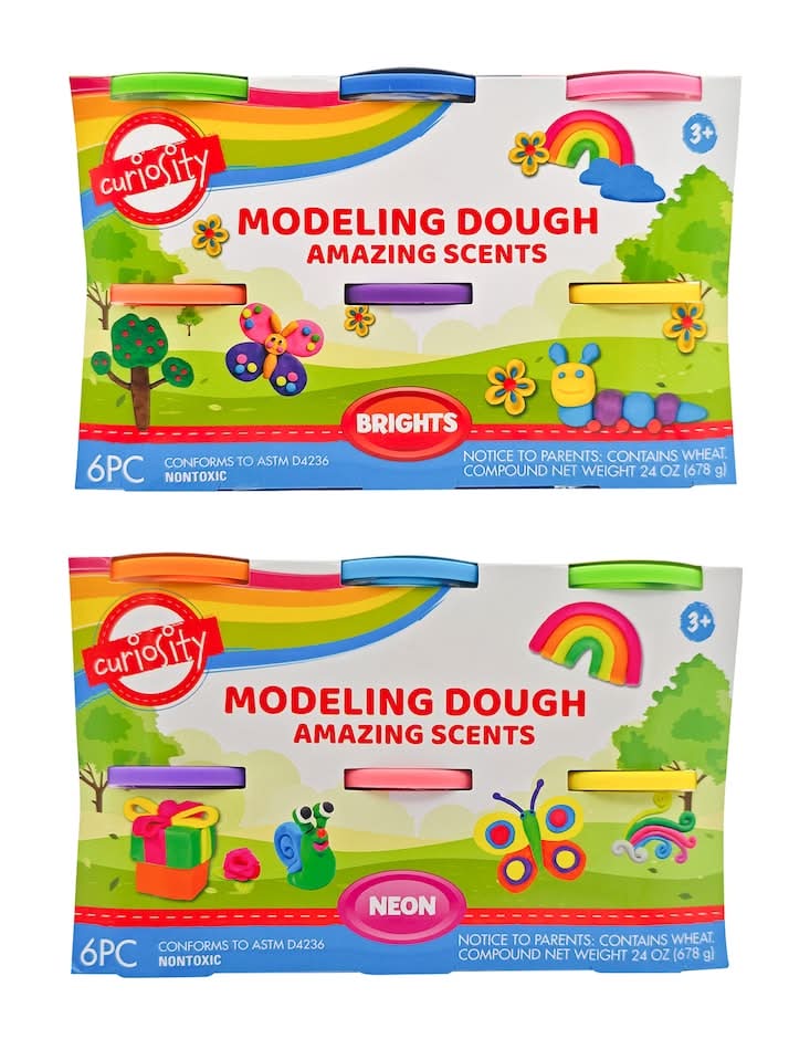 Curiosity Modeling Dough 3+ Years (2 x 8 ct)