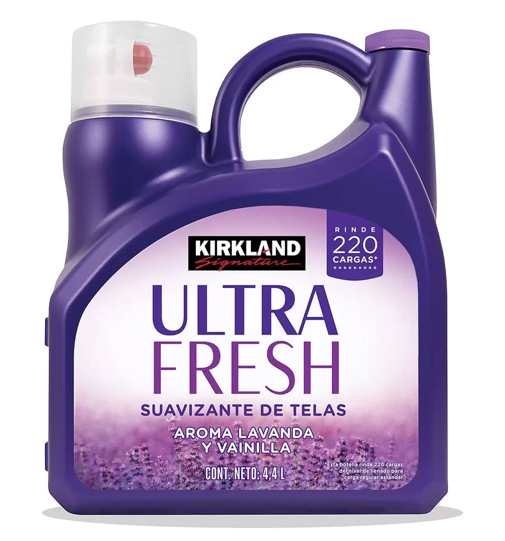 Kirkland Signature · Ultra fresh suavizante de telas, lavanda-vainilla (4,4 L)