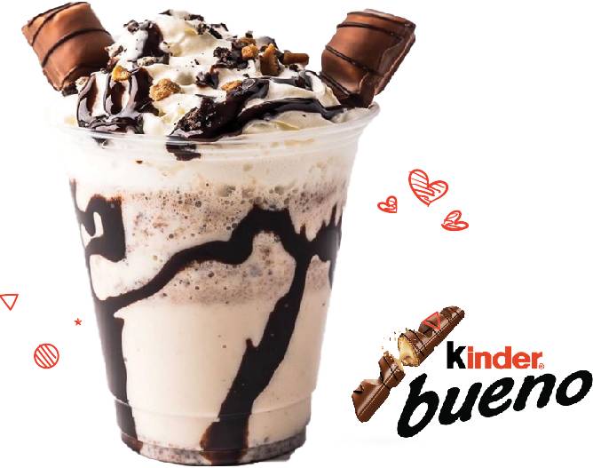 MILKSHAKE KINDER BUENO , NUTELLA