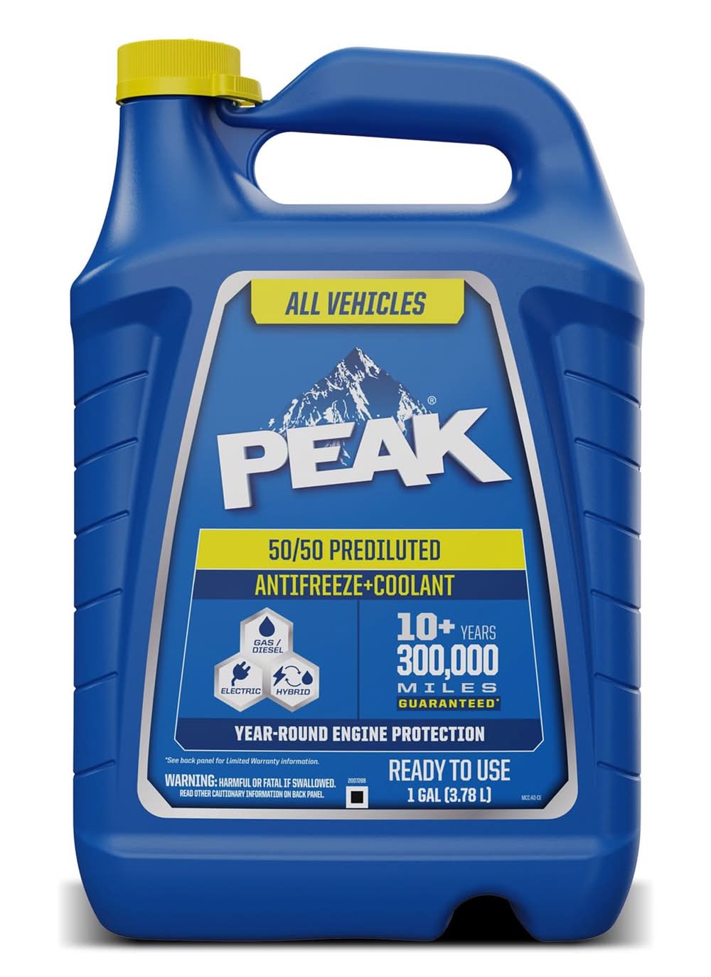 Peak 10X 50/50 Antifreeze/Coolant 1 Gal