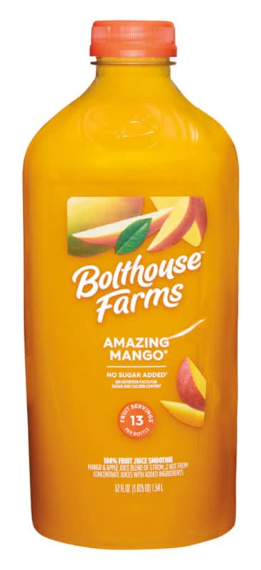 Bolthouse Farms 100% Fruit Juice Smoothie Amazing Mango (52 fl oz)