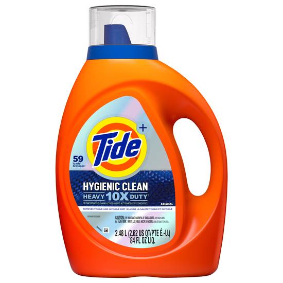 Tide Plus Hygienic Clean Heavy 10x Duty Liquid Laundry Detergent