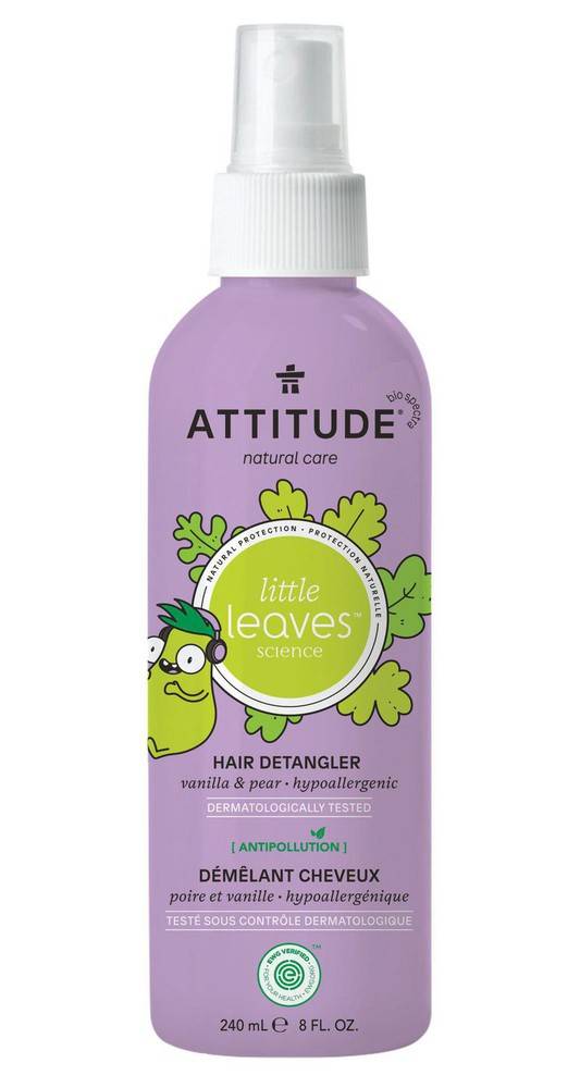 Attitude Little Leaves Vanilla & Pear Hair Detangler (240 ml)