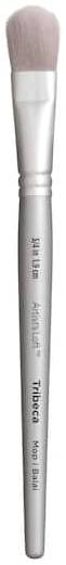 Artist's Loft Tribeca Synthetic Short Handle Mop Brush, Silver