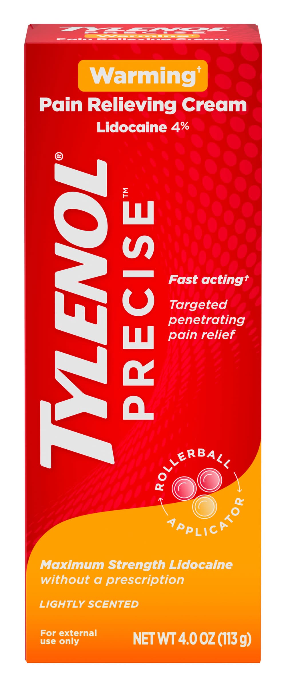 Tylenol Precise Warming Pain Relieving Cream (4 oz)