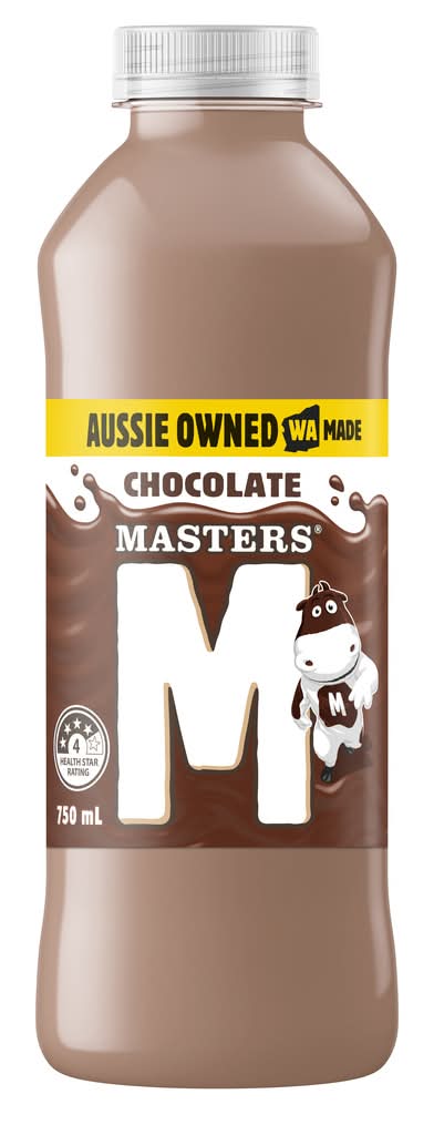Masters Flavored Milk, Chocolate (750mL)