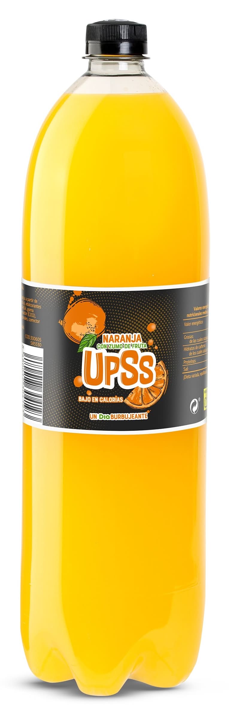 Refresco De Naranja Upss Dia Botella 1.5 L
