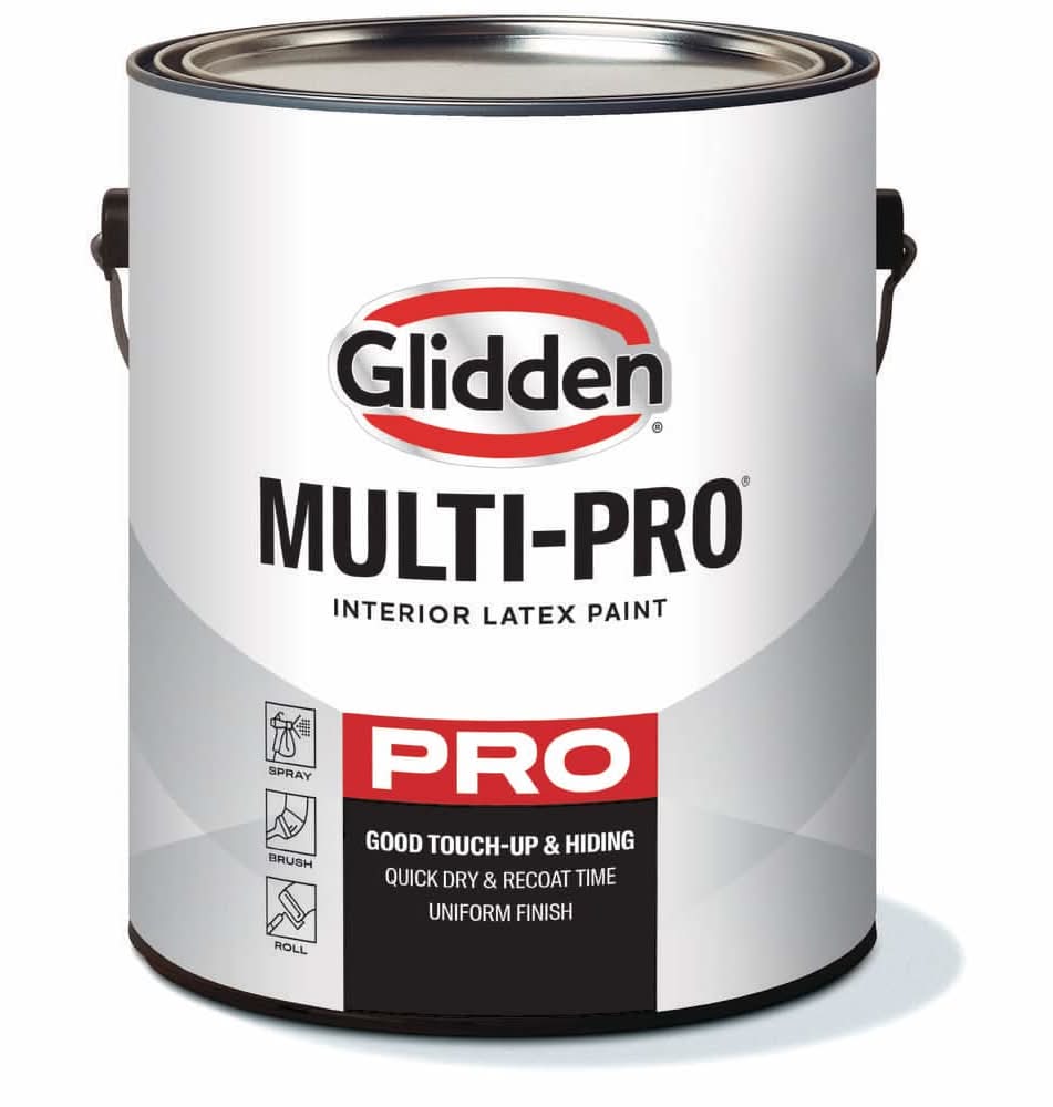 Glidden Multi-Pro 1 Gal. White Ultra Flat Interior Paint