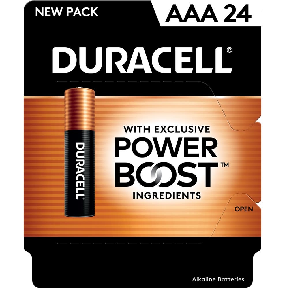 Duracell Coppertop Alkaline AAA Batteries ( 24 -Pack)