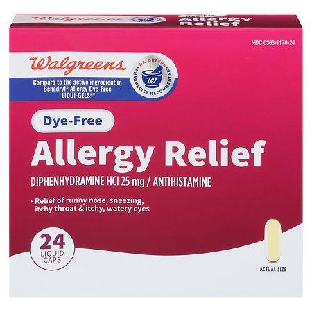 Walgreens Dye-Free Wal-Dryl (0.96 oz)