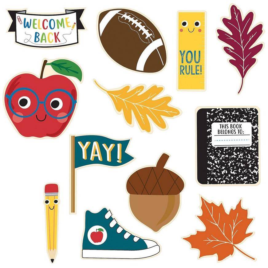 Back to School Cutouts 12ct