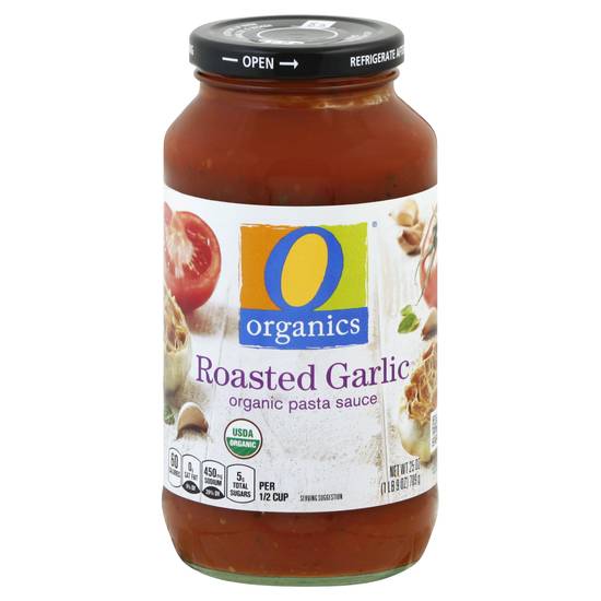 O Organics Organic Roasted Garlic Pasta Sauce (25 oz)