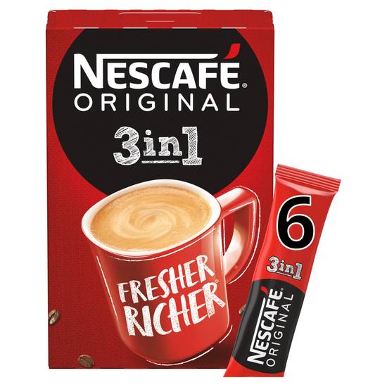 Nescafe Original 3in1 6x17g (102g)