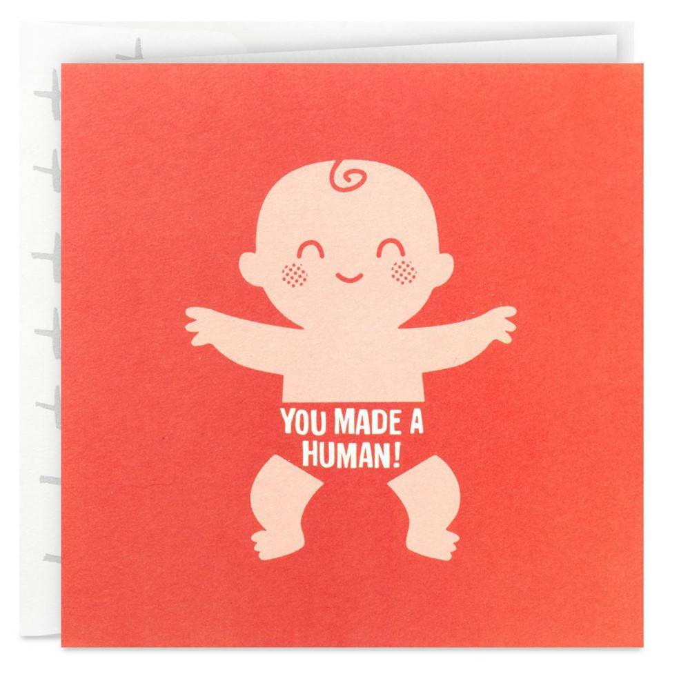 Hallmark Studio Ink Baby Congratulations Card