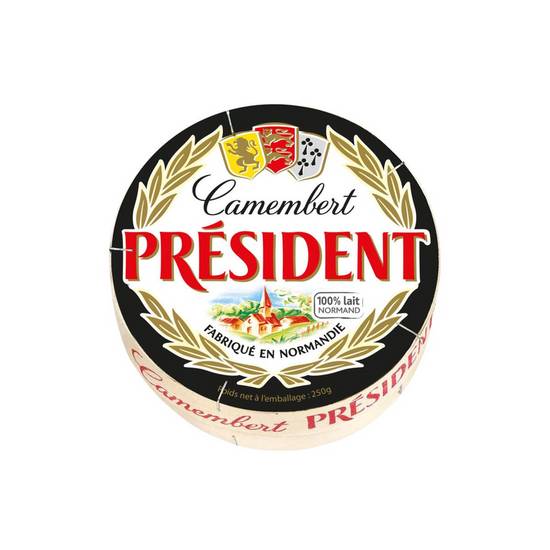 Fromage camembert President 250 g