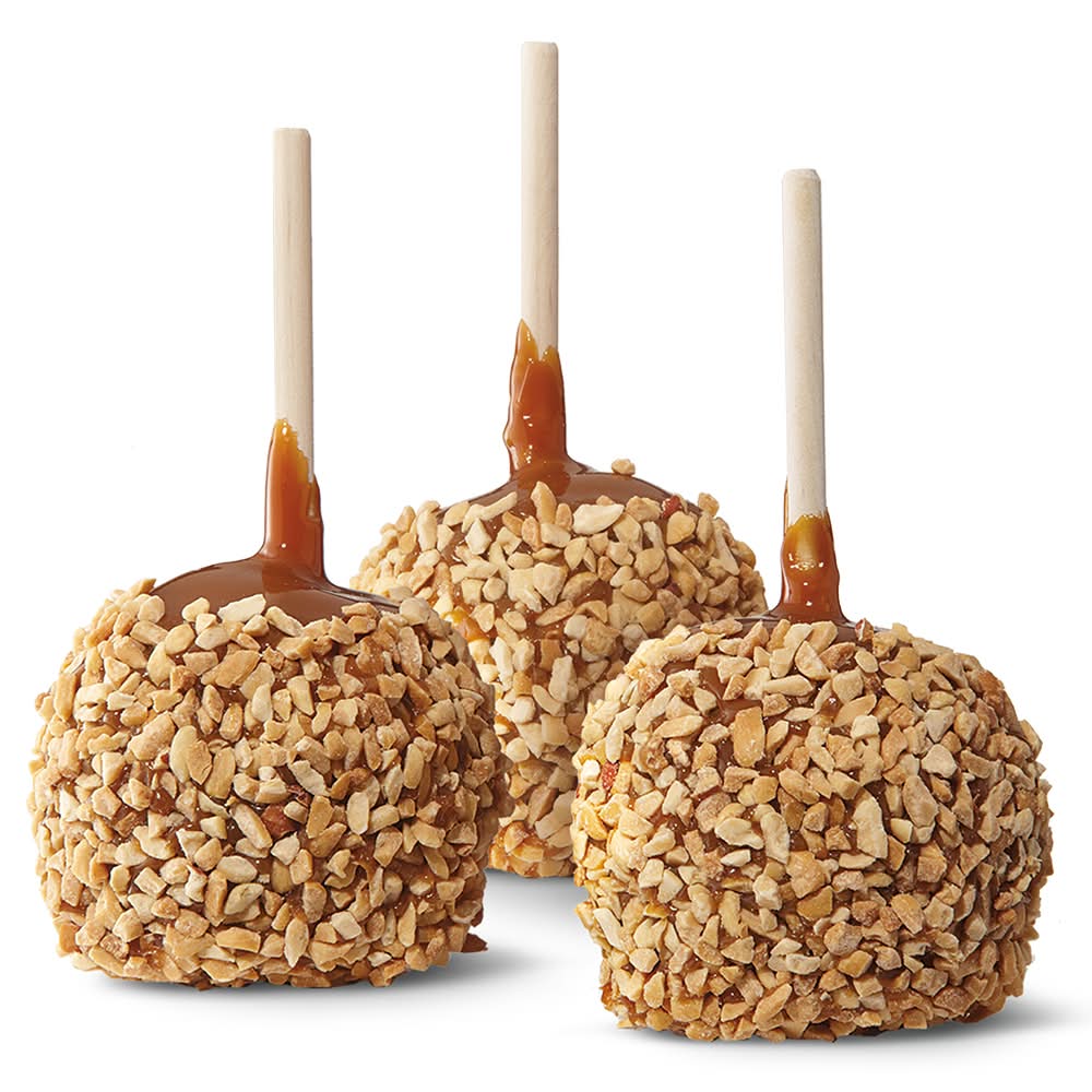 Happy Apples Caramel Apples With Nuts (11.25 oz, 3 ct)