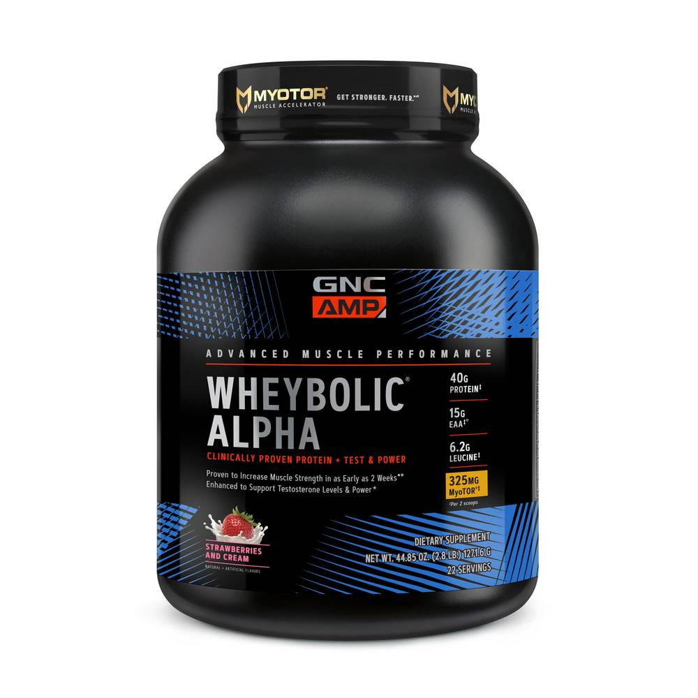Wheybolic™ Alpha with MyoTor® - Strawberries and Cream (22 Servings) (1 Unit(s))