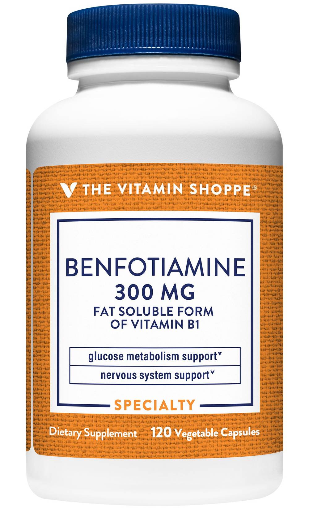 The Vitamin Shoppe 300 Mg Benfotiamine (120 ct)