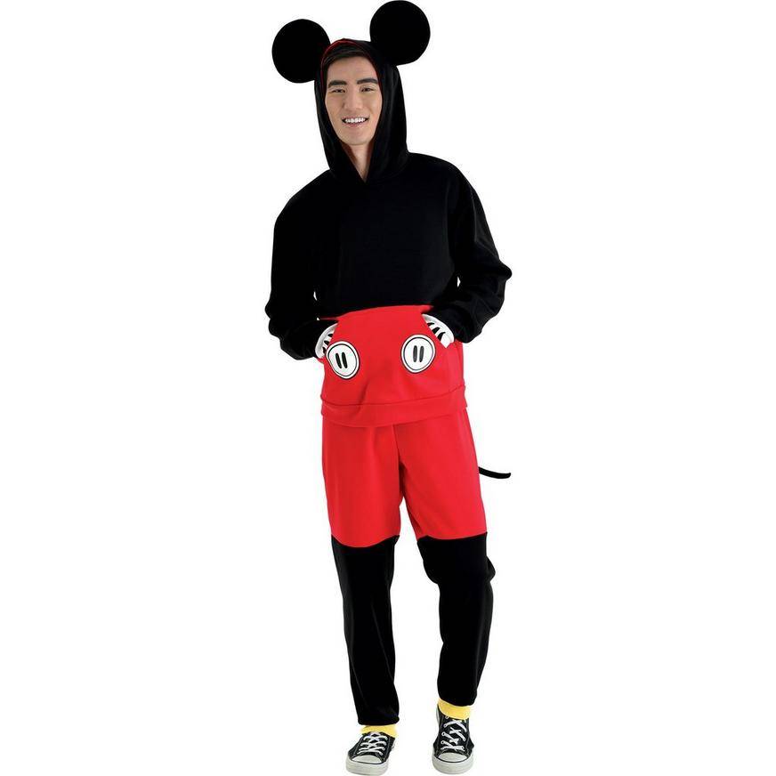 Adult Mickey Mouse Sweatsuit Costume - Disney - Size - L/XL