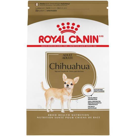 Royal Canin Breed Health Nutrition Chihuahua Adult Dry Dog Food (10 lbs)
