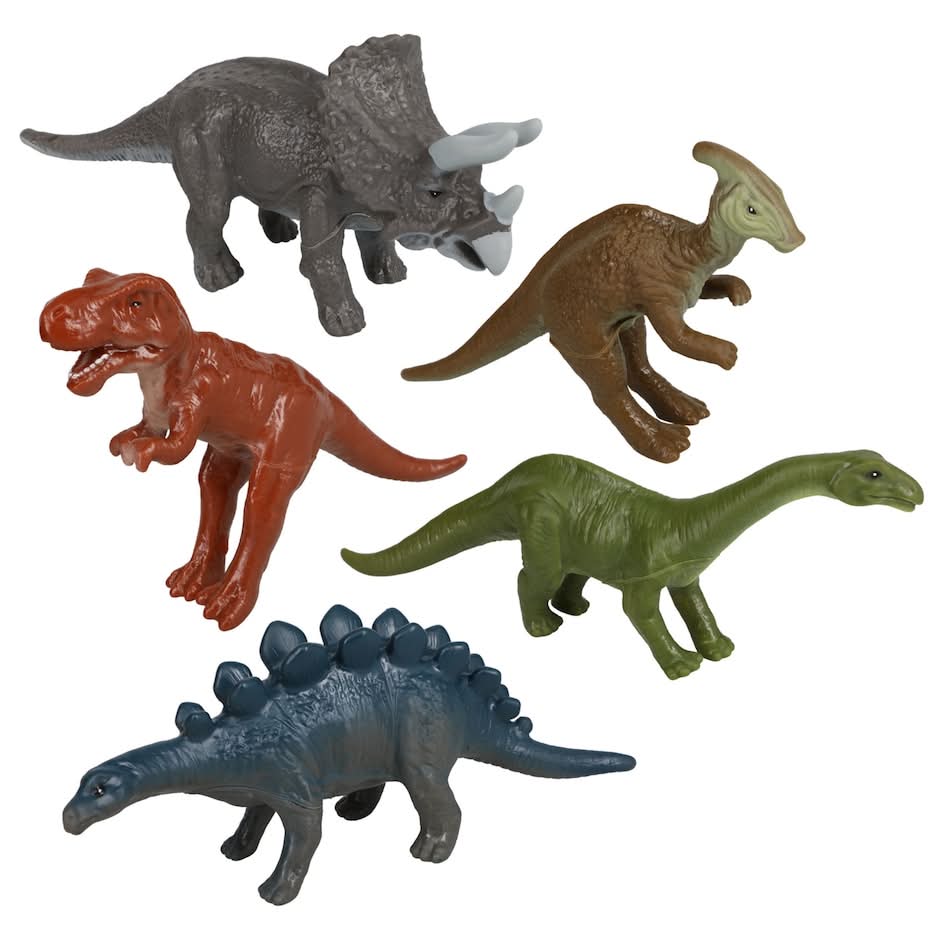 Jumbo Plastic Dinosaurs, 9 in