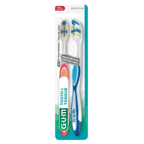 GUM Tooth &Tongue Brush (20 g)