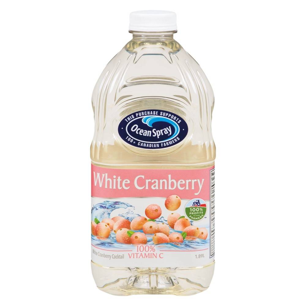 Ocean Spray White Cranberry Juice (1.89 L)