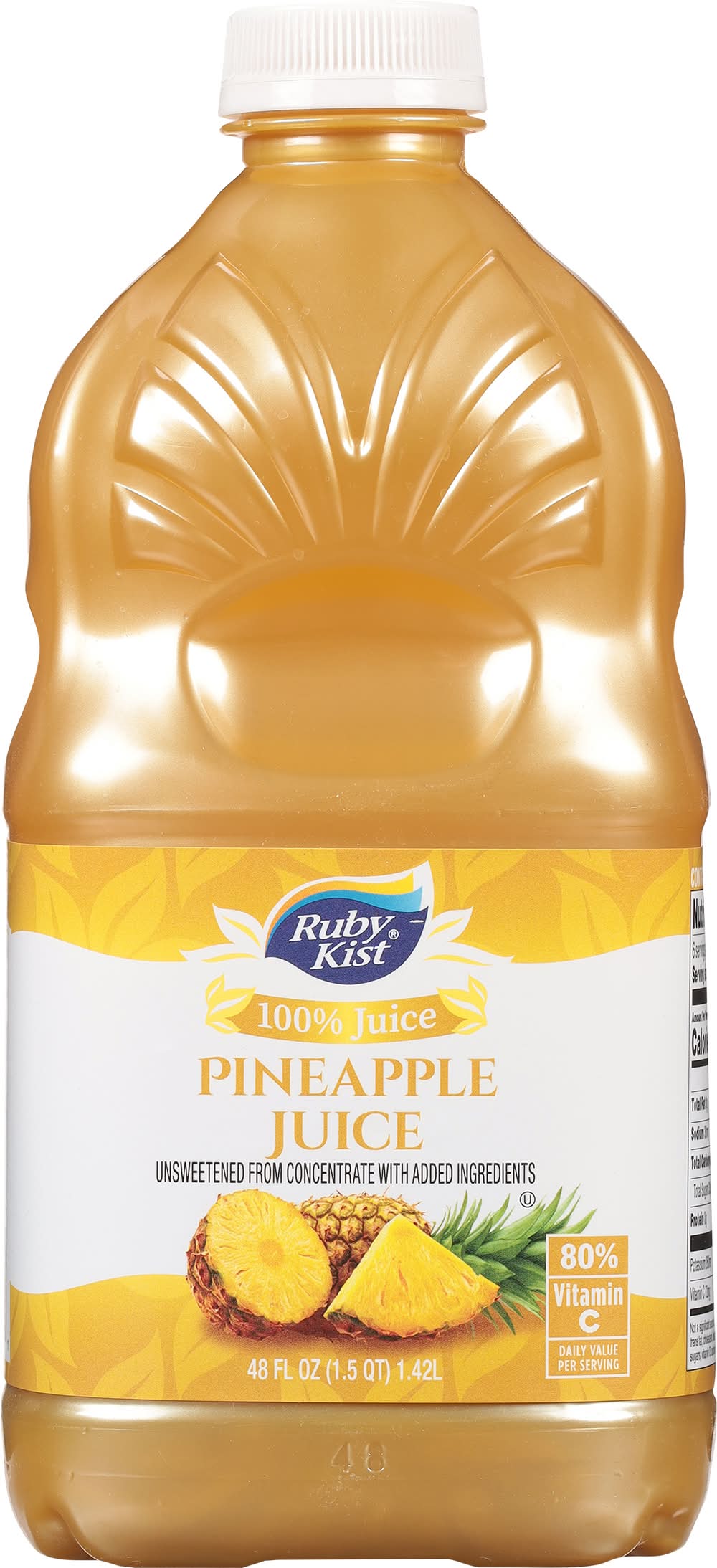 Ruby Kist 100% Pineapple Juice (48 fl oz) | Postmates