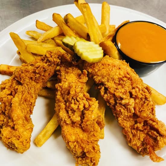 3pc Tenders Plate