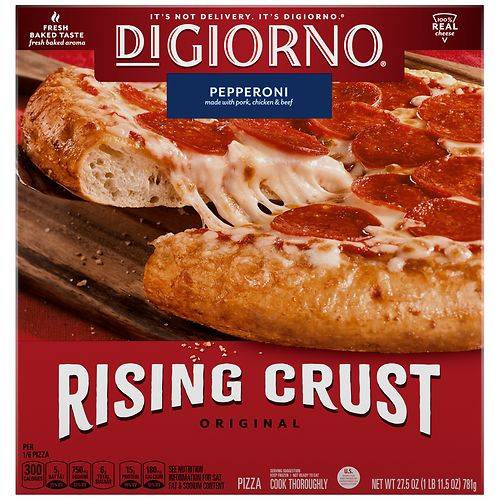 DiGiorno Original Rising Crust Frozen Pizza Pepperoni - 27.5 oz