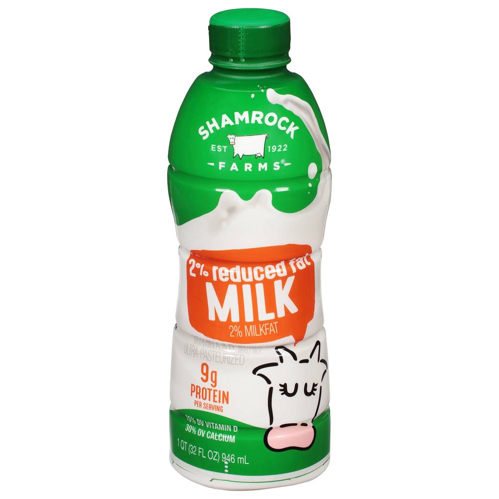 Shamrock Farms 2% Reduced Fat Milk (32 fl oz)