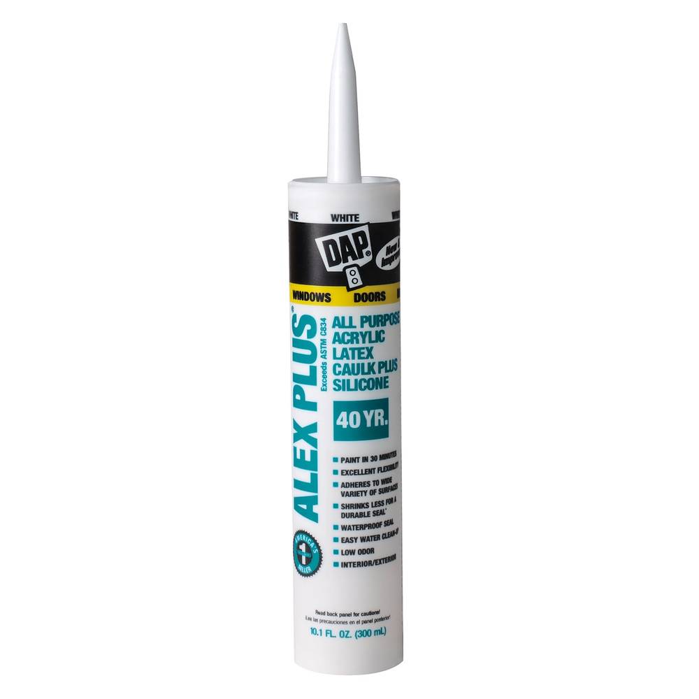 DAP Alex Plus Acrylic Latex Plus Silicone Caulk