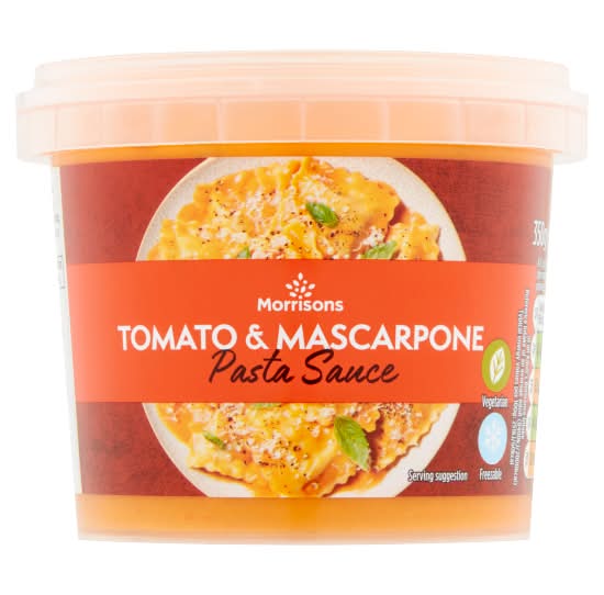 Morrisons Tomato & Mascarpone Pasta Sauce (350g)