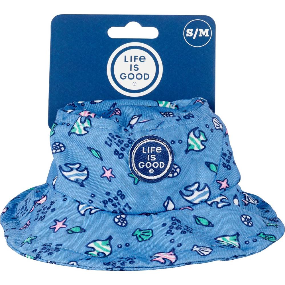 Life Is Good Under the Sea Pet Bucket Hat, Assorted Sizes