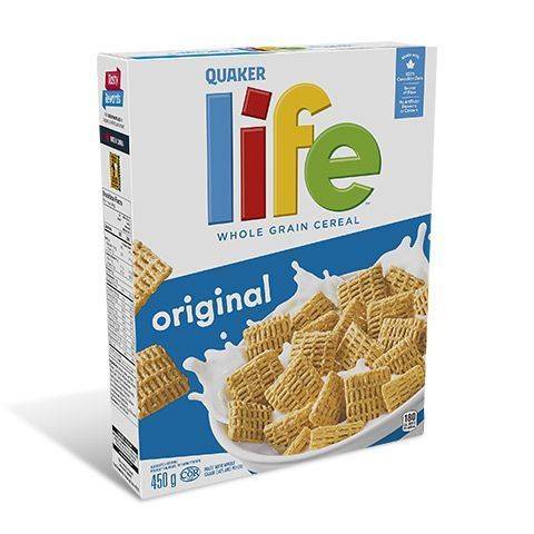 Quaker Life Cereal 450g