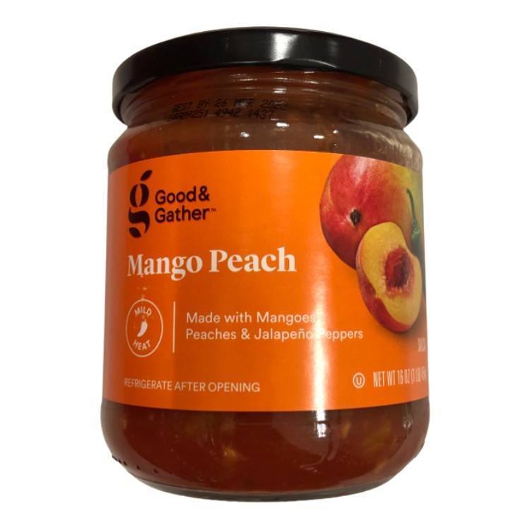 Good & Gather Mild Mango Peach Salsa (16 oz)