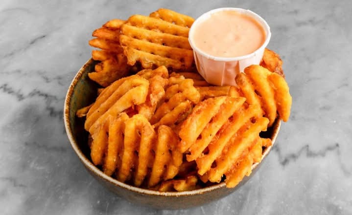 Waffle fries