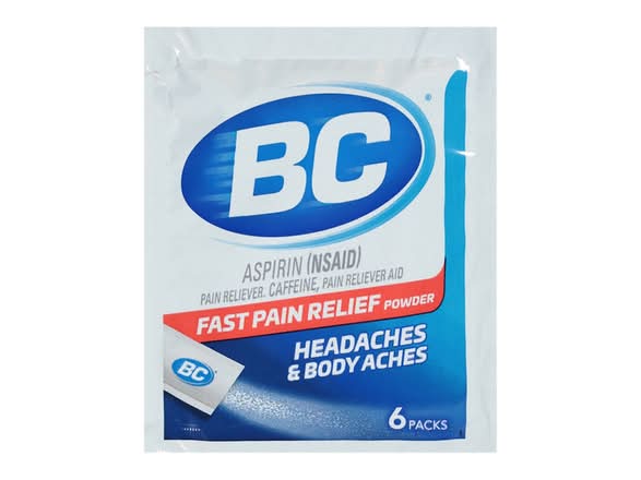 BC Pain Relief Powder 6pk