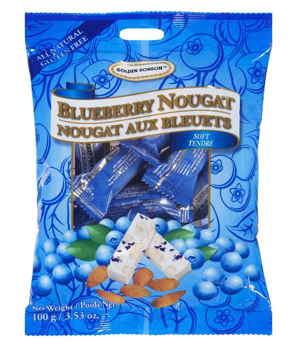 Golden Bonbon - Soft Almond Nougat Blueberry Delivery Near Me