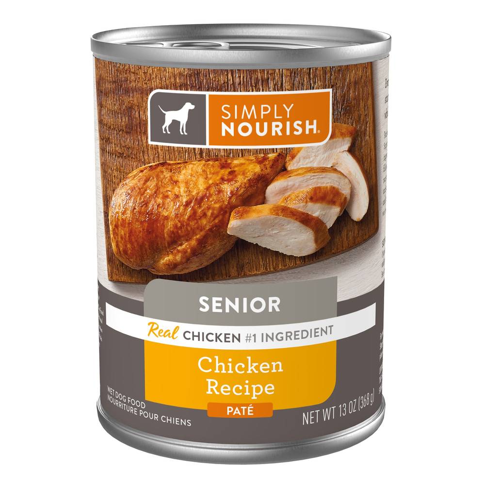 Simply Nourish® Original Senior Wet Dog Food - 13 Oz. (Flavor: Chicken, Size: 13 Oz)