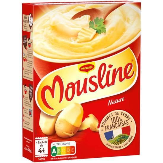 Mousline Purée de pomme de terre 4x130g